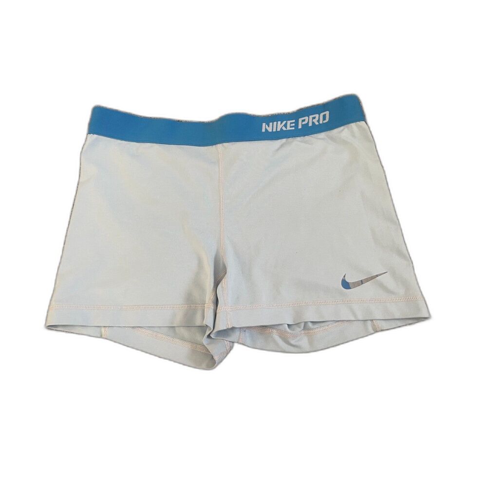 Nike Pro blue 3" Dri-FIT Compression Shorts L